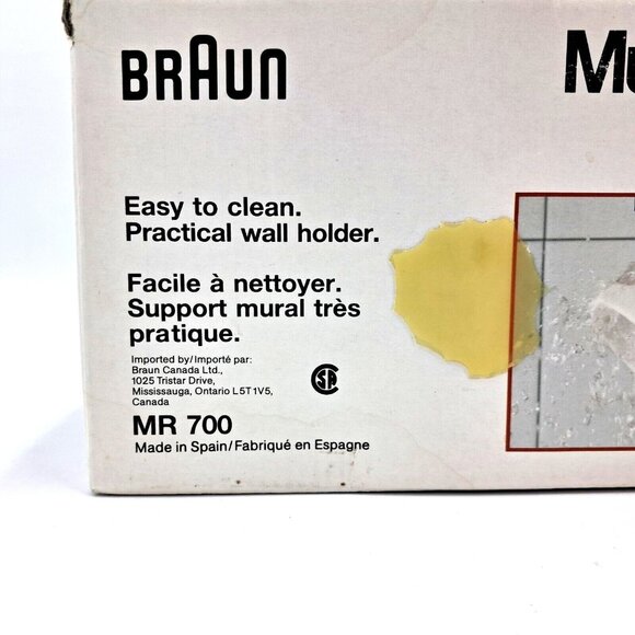 Braun Multipractic Set - MR700 - Type 4181 - Variable Speed- Complete Set - Picture 13 of 16